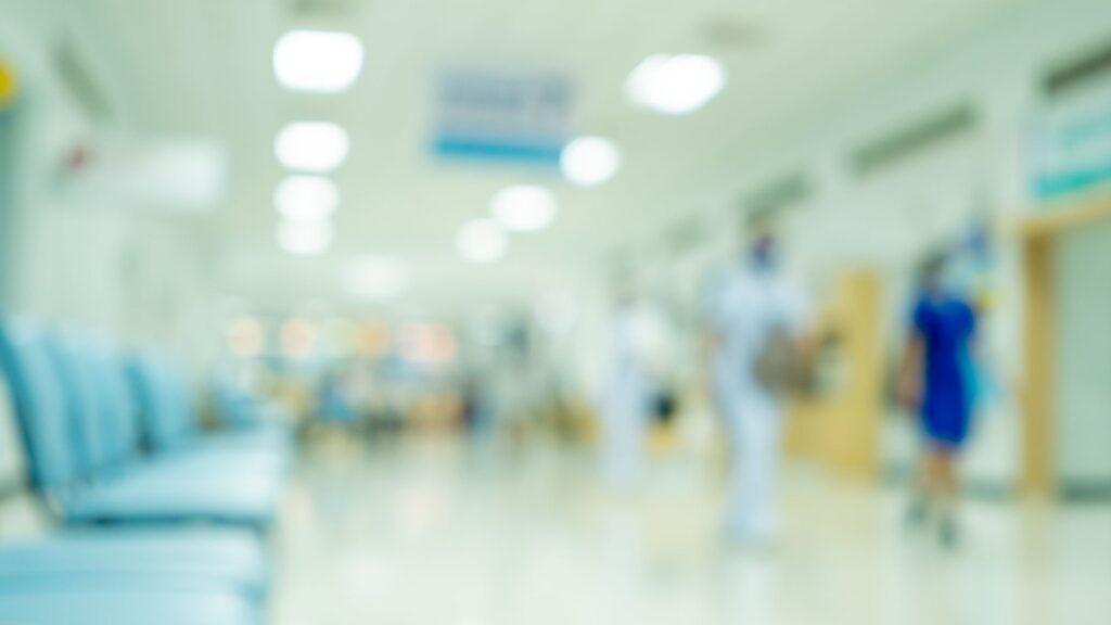 A hospital.