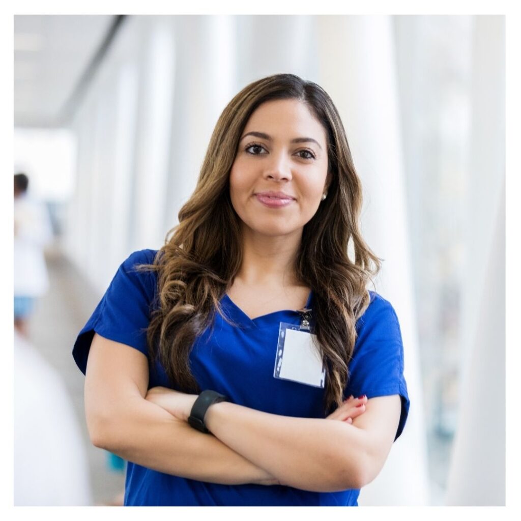 A proud nurse