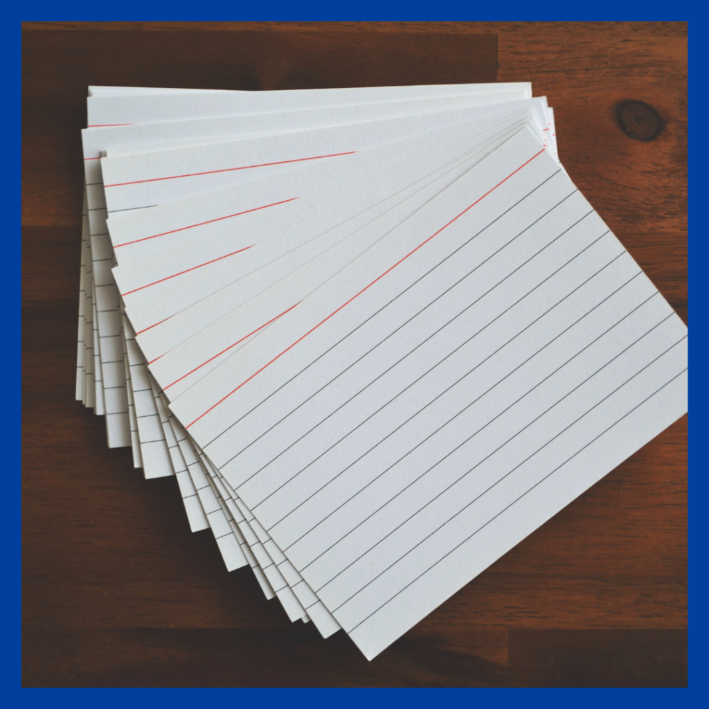 notecards