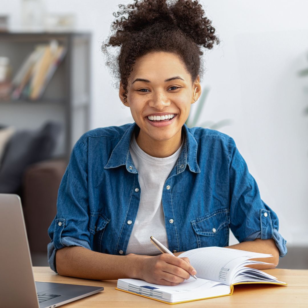 happy student